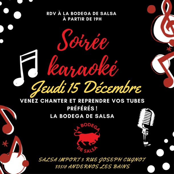 Soirée karaoké à la Bodéga